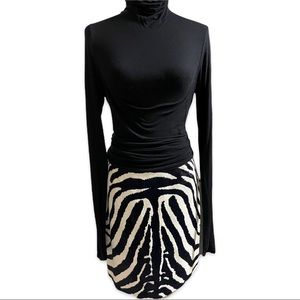 Zebra skirt by Oscar de la Renta *VINTAGE* NWT